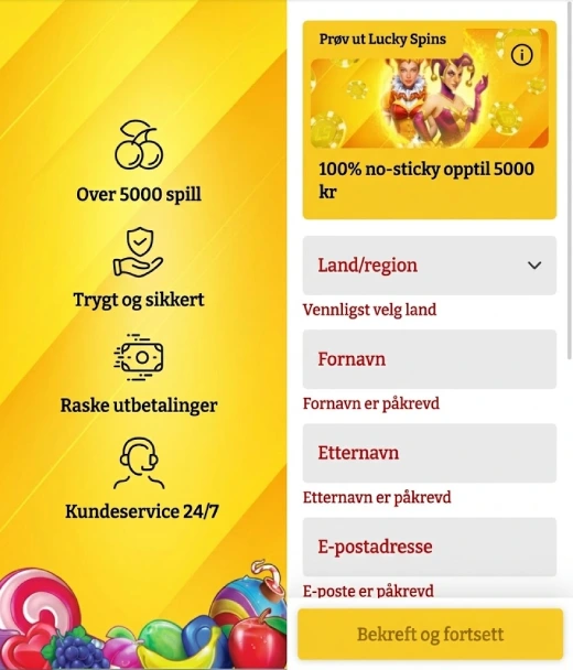 Registrering